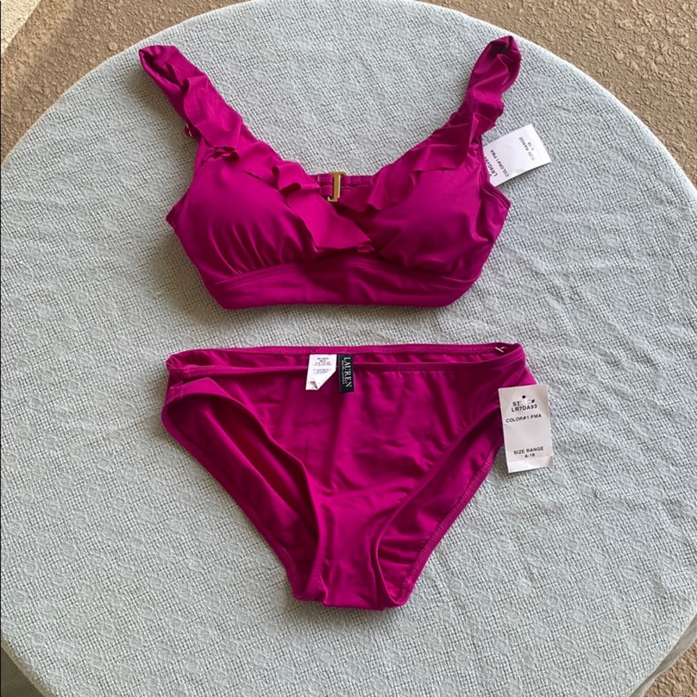 Ralph Lauren fuschia bikini
